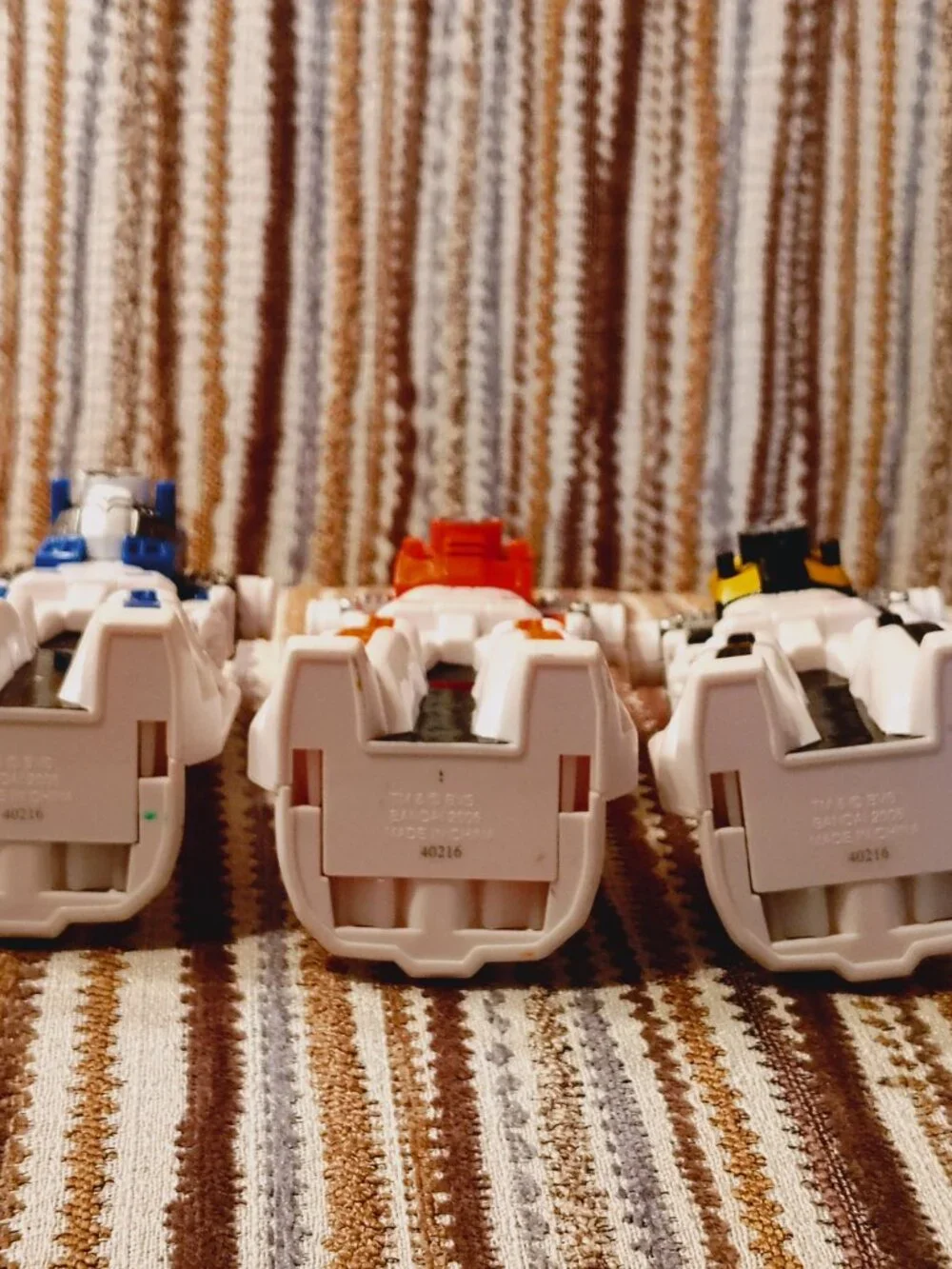 Power Rangers Operation Overdrive Triple Megazord Lot Of 3 Blue Red Black
